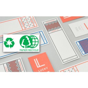 Marque page 50 x 140 mm - Papier Recyclé