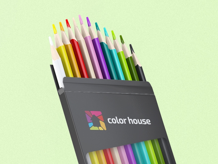 Crayon de couleur personnalisé