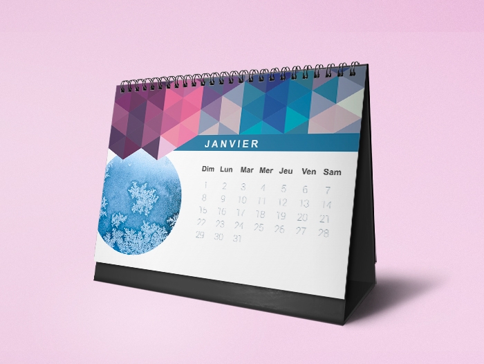 Les calendriers de bureau